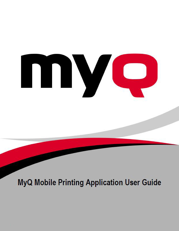 MyQ Mobile Printing App User Guide, MSA Business Technology, Canon, Kyocera, TN, GA, Copier, Printer, MFP, Sales, Service